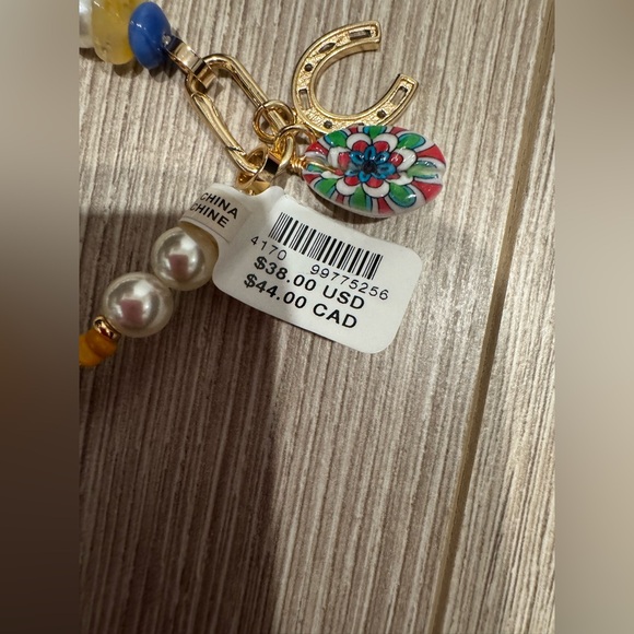 Anthropologie Elegant Pearl and Charm Bracelet - Picture 3 of 4